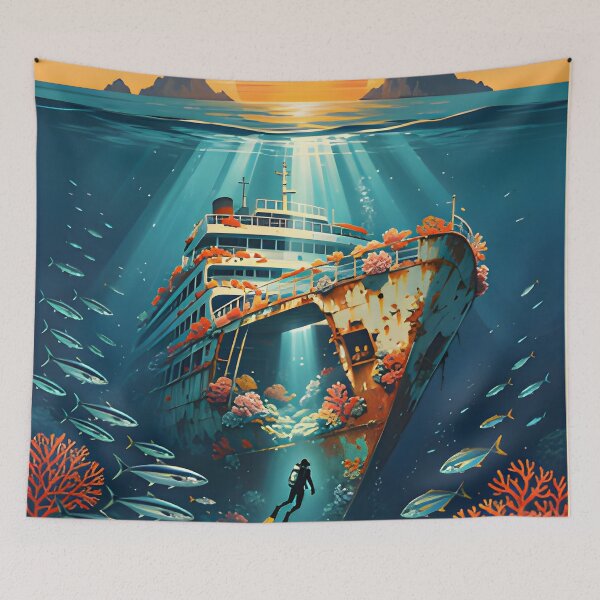 Item preview, KING CRUISER WRECK – Sunken Adventure designed and sold by Spirit of Siam.