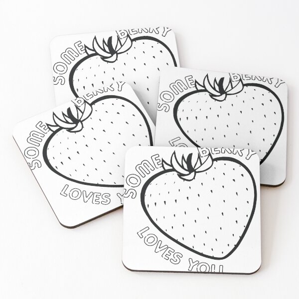 Item preview, Some Berry Loves You - black outline designed and sold by emilyRose3.