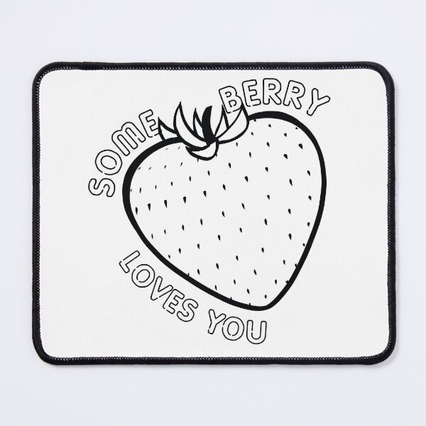 Item preview, Some Berry Loves You - black outline designed and sold by emilyRose3.