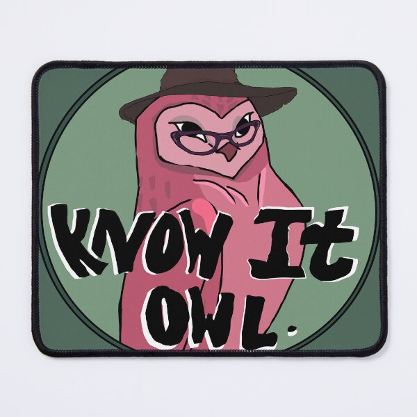 Item preview, Know it Owl designed and sold by GirlDrawsThings.