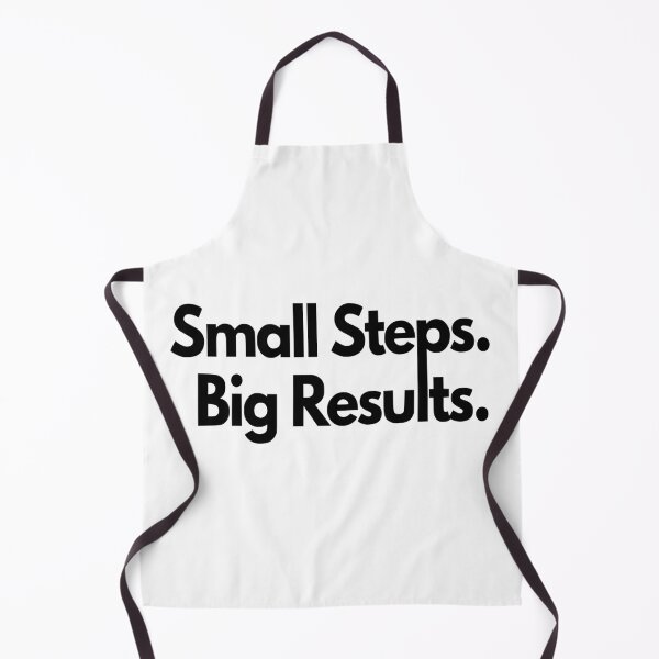 Item preview, Small Steps. Big Results. - White designed and sold by MidnightStandard.