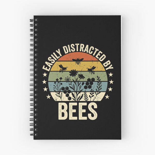 Item preview, Easily Distracted By Bees Beekeeper Bee Lover Nature Enthusiast designed and sold by JonesFlora2025.