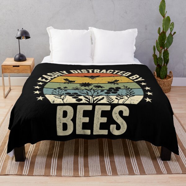 Item preview, Easily Distracted By Bees Beekeeper Bee Lover Nature Enthusiast designed and sold by JonesFlora2025.