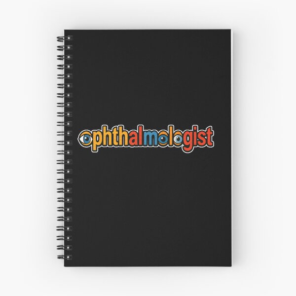 Item preview, Retro Colorful Ophthalmologist Eyeball Typography designed and sold by Khadigadesings.