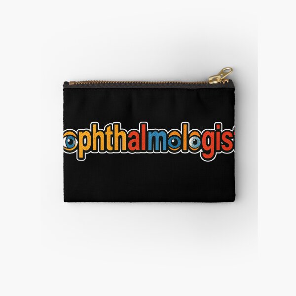 Item preview, Retro Colorful Ophthalmologist Eyeball Typography designed and sold by Khadigadesings.
