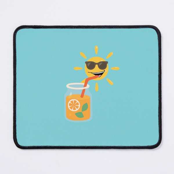 Item preview, Cool Summer Sun Drinking Refreshing Orange juice designed and sold by Zenith-Prime.