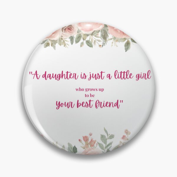 Item preview, Daughter Little Girl Grows Up Best Friend designed and sold by CozyMomDesign.