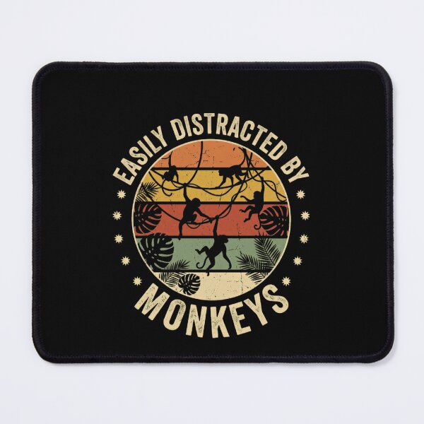 Item preview, Easily Distracted By Monkeys Primate Animal Lover Gift designed and sold by JonesFlora2025.