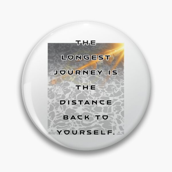 Item preview, The Longest Journey Back to Yourself Healing Quote designed and sold by Heal of Souls Designs .