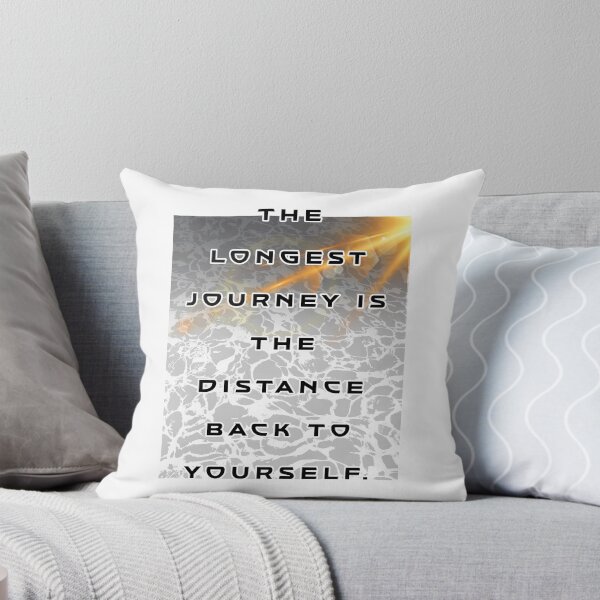 Item preview, The Longest Journey Back to Yourself Healing Quote designed and sold by Heal of Souls Designs .