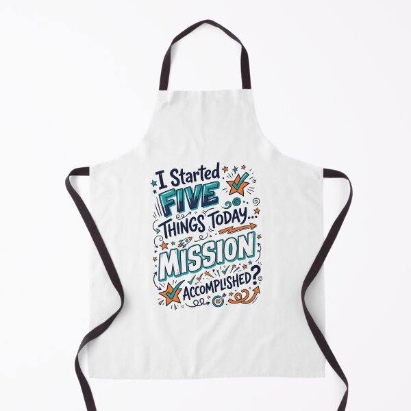 Item preview, I Started Five Things Funny ADHD designed and sold by NovaPrints Designs.