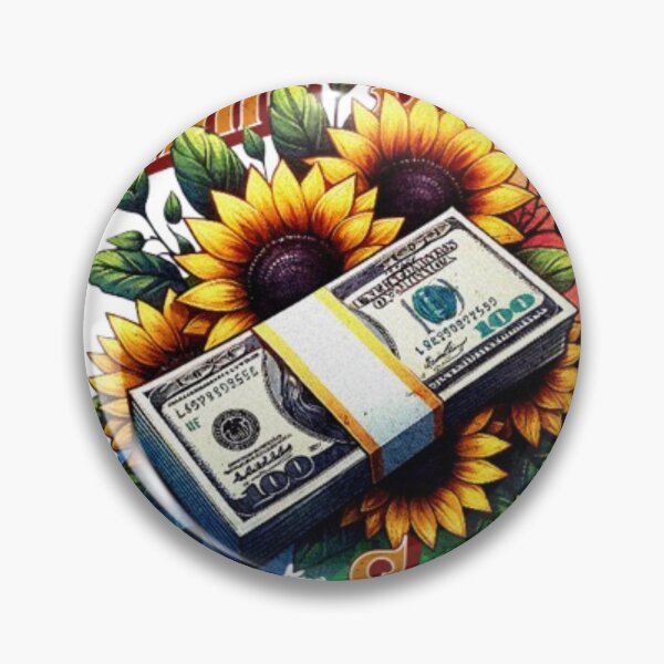 Item preview, Floral Cash Stack Graphic Design designed and sold by WAKYSHOP.
