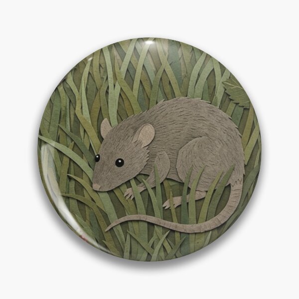 Item preview, Rat in tall grass designed and sold by The King's general goods.