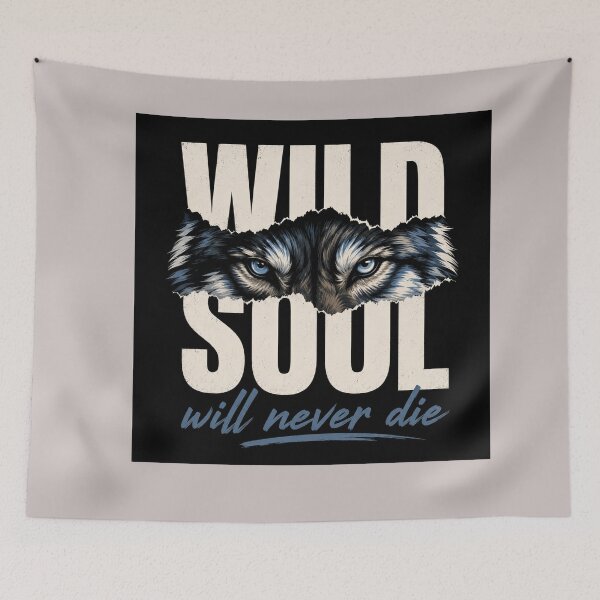 Item preview, Wild Soul Wolf designed and sold by aminomen.