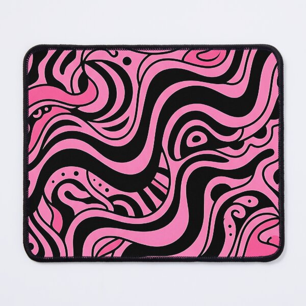 Item preview, Black and Pink Abstract Background Pattern  designed and sold by snaapzone.