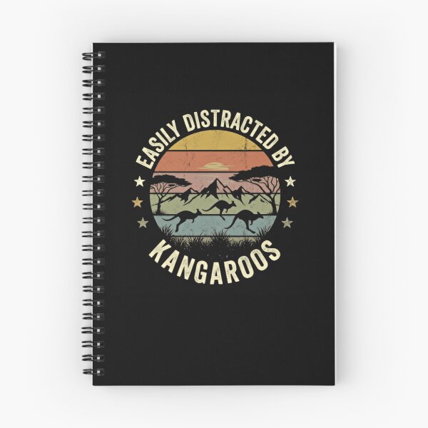 Item preview, Easily Distracted By Kangaroos Australian Wildlife Animal Lover designed and sold by JonesFlora2025.