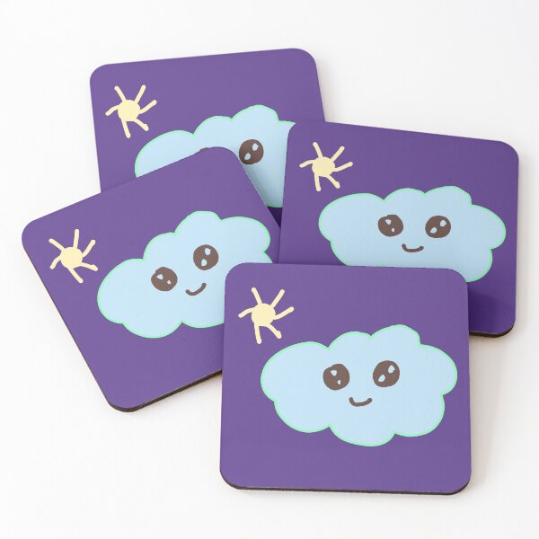 Item preview, kawaii cloud fun  designed and sold by BaniBeanDesigns.