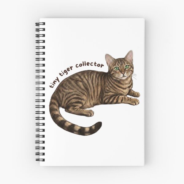 Item preview, Tiny Tiger Collector Sticker | Brown Tabby Cat Vinyl Decal | Cute Striped Cat Lover Gift | Kitty Laptop, Water Bottle & Journal Sticker designed and sold by Safiacreatess.