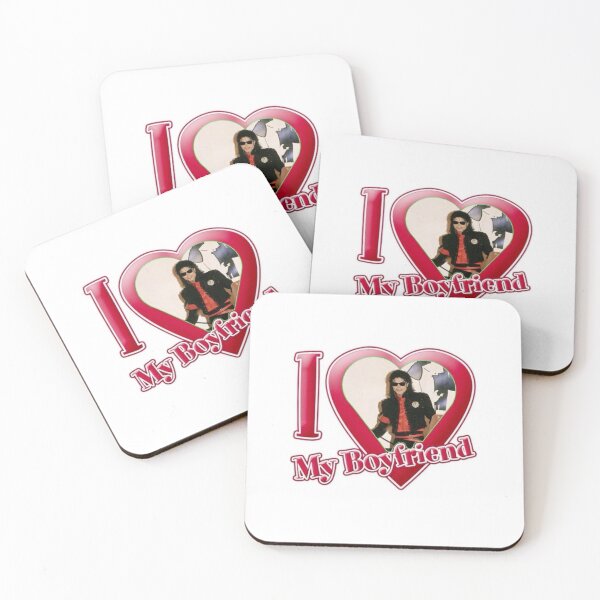 Item preview, I Love My Boyfriend Michael Jackson designed and sold by aquabutterflyco .