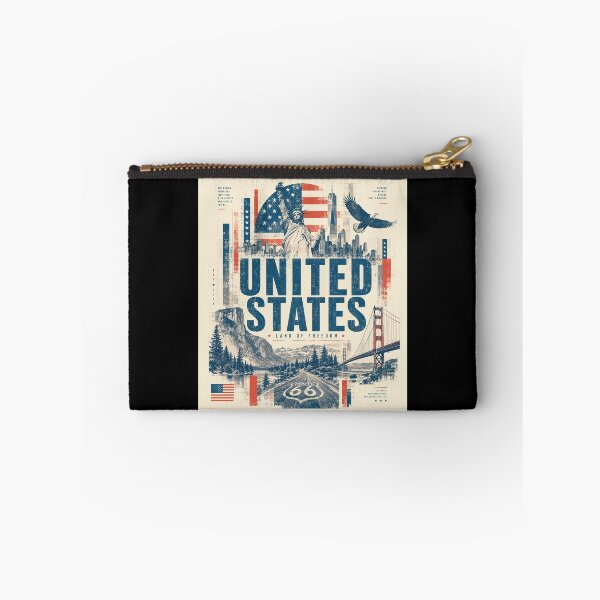 Item preview, Vintage American Design with National Icons designed and sold by AtuqStudio.