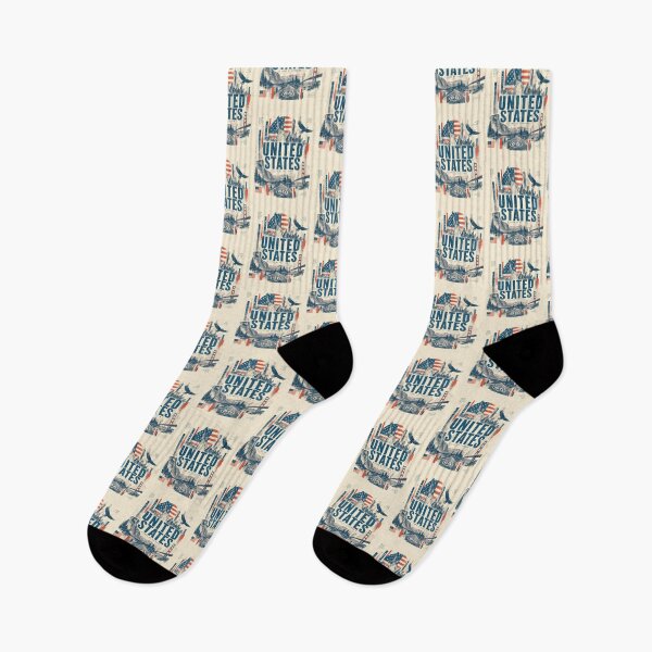 Item preview, Vintage American Design with National Icons designed and sold by AtuqStudio.