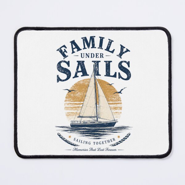 Item preview, Family Under Sails Vintage Nautical Adventure designed and sold by MWSailingClub.