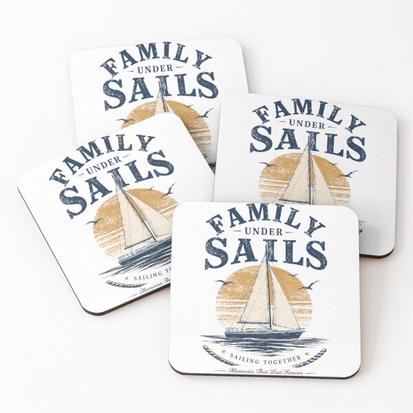 Item preview, Family Under Sails Vintage Nautical Adventure designed and sold by MWSailingClub.