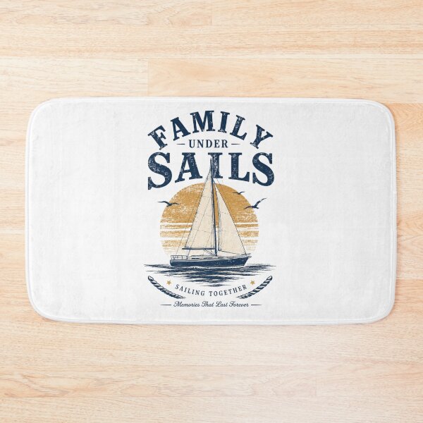 Item preview, Family Under Sails Vintage Nautical Adventure designed and sold by MWSailingClub.