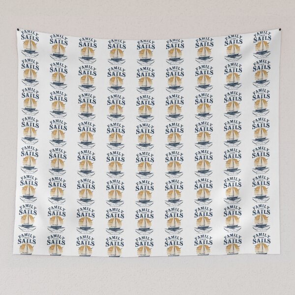 Item preview, Family Under Sails Vintage Nautical Adventure designed and sold by MWSailingClub.