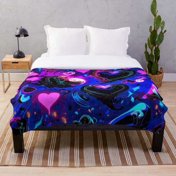 Aperçu de l'œuvre Motif de cœurs néo-gothiques – Design artistique esthétique d'amour sombre créée et vendue par IMuDesigner.