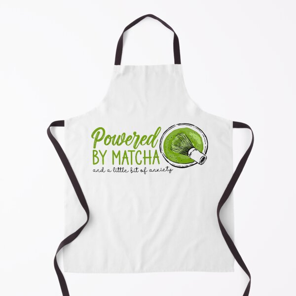 Item preview, Powered By Matcha And A Little Bit Of Anxiety - Funny Relatable Green Tea designed and sold by the-Z3nith.