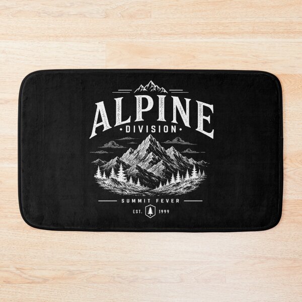 Item preview, Alpine Division Summit Fever Vintage Mountain Hiking Design 2 designed and sold by Miles&Moments.