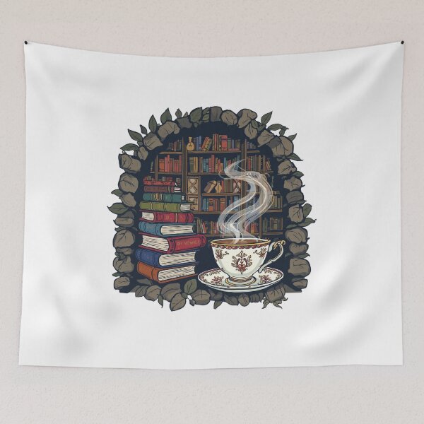 Item preview, Secret Library and Steaming Brew designed and sold by Coffread.