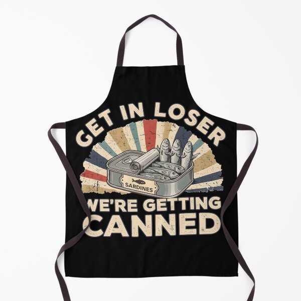 Item preview, Retro Sardine Can - Get In Loser designed and sold by radiogalaxy.