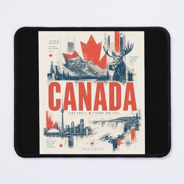 Item preview, Vintage Canada Design with Nature and Culture designed and sold by EdwinkOne.