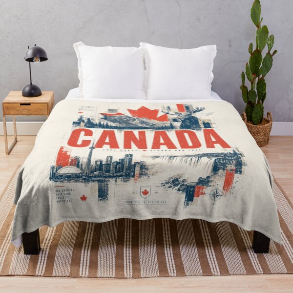 Item preview, Vintage Canada Design with Nature and Culture designed and sold by AtuqStudio.