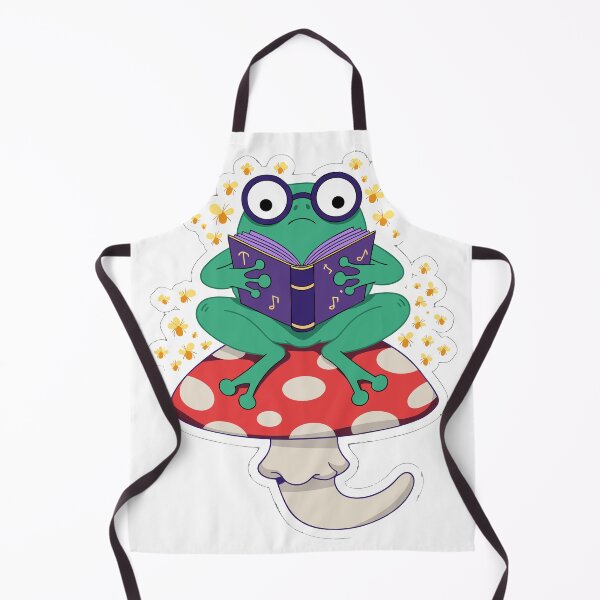 Item preview, Frog Reading A Book Sticker designed and sold by inkfusionhub99.