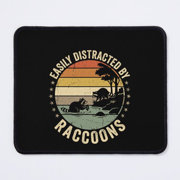 Item preview, Easily Distracted By Raccoons Wildlife Animal Lover Enthusiast designed and sold by JonesFlora2025.