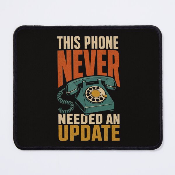 Item preview, This Phone Never Needed an Update Funny Vintage Rotary Phone Retro T-Shirt designed and sold by Print Loft.