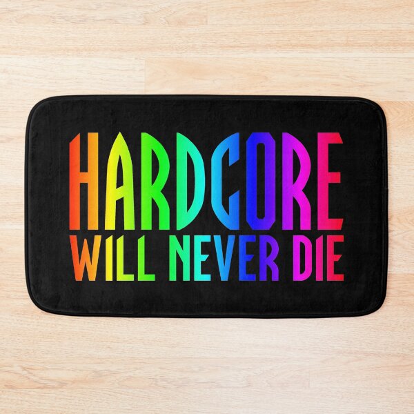 Item preview, Hardcore Will Never Die Hardstyle Techno Rave Rainbow designed and sold by SPAZE-Typo.