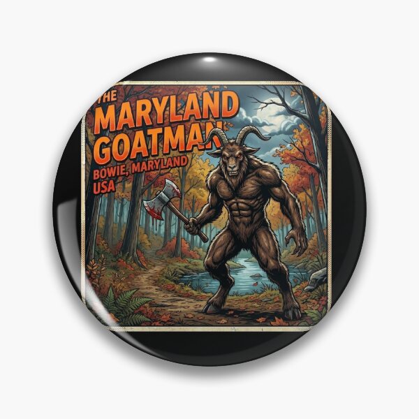 Item preview, The Maryland Goatman Cryptid – Horror Comic Design designed and sold by redsharkuk.