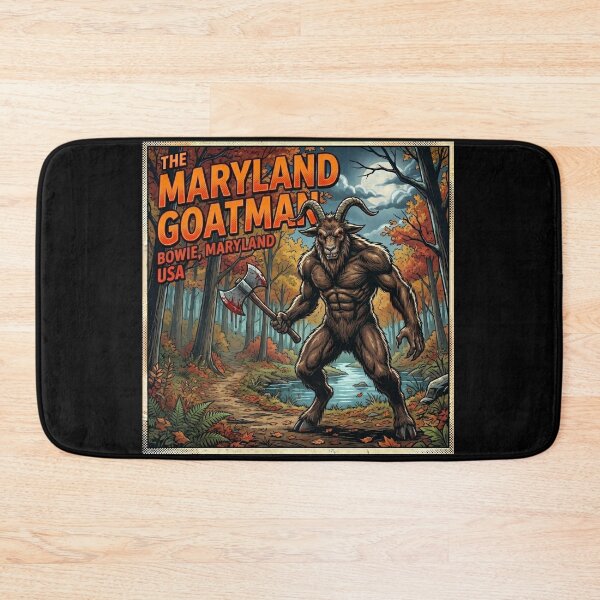 Item preview, The Maryland Goatman Cryptid – Horror Comic Design designed and sold by redsharkuk.