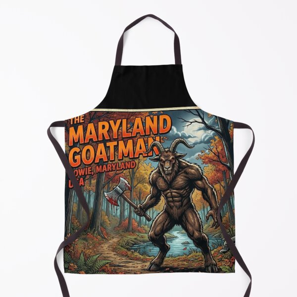 Item preview, The Maryland Goatman Cryptid – Horror Comic Design designed and sold by redsharkuk.
