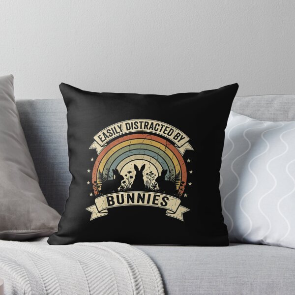 Item preview, Easily Distracted By Bunnies Rabbit Lover Pet Owner Animal Lover designed and sold by JonesFlora2025.
