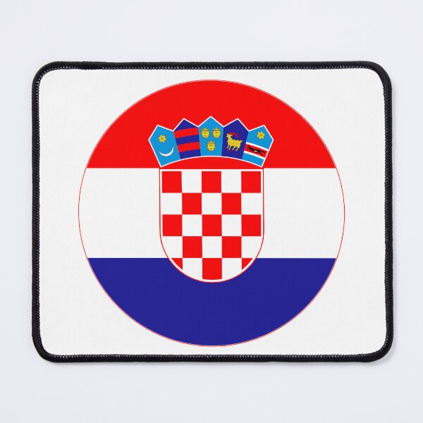Item preview, Round Croatia Flag Icon | Circular Croatian Flag Button Element designed and sold by NTGUILTY.