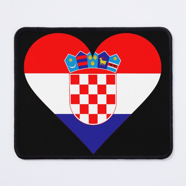 Item preview, Croatia Heart Flag Graphic | I Love Croatia Patriotic Symbol designed and sold by NTGUILTY.