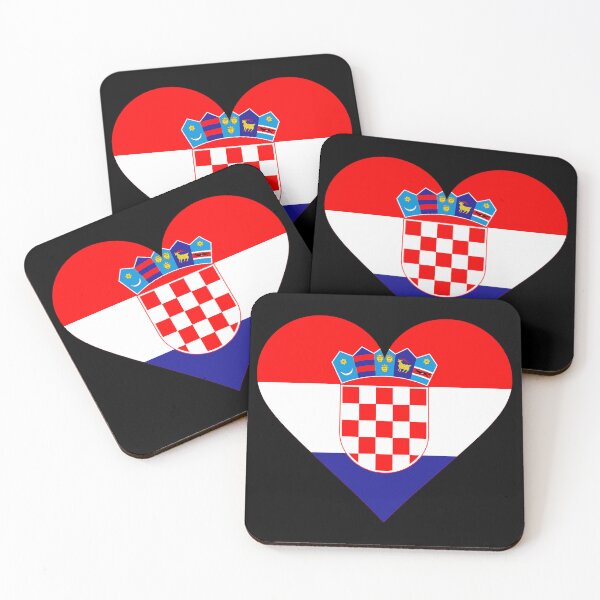 Item preview, Croatia Heart Flag Graphic | I Love Croatia Patriotic Symbol designed and sold by NTGUILTY.
