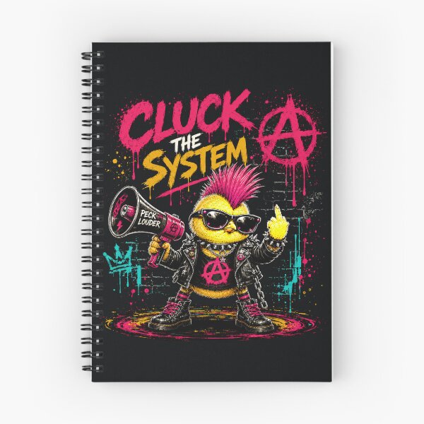 Item preview, Punk Chick™: Cluck the System designed and sold by Sanctum Icons.