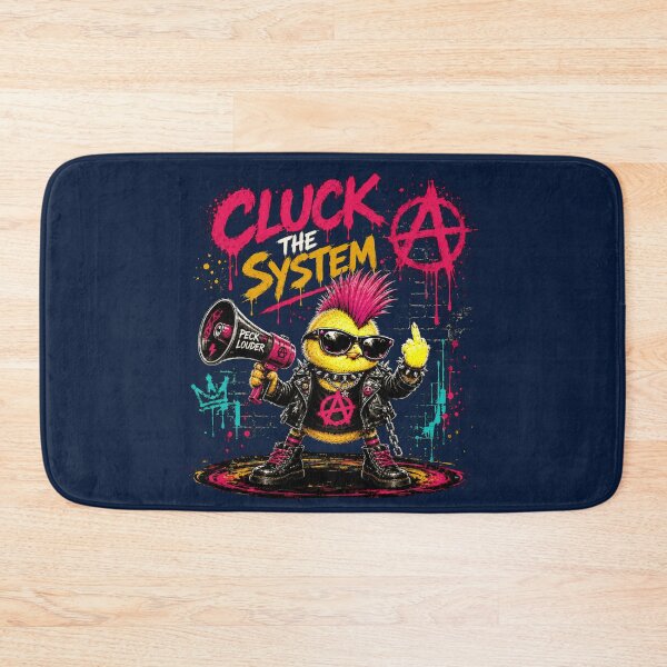 Item preview, Punk Chick™: Cluck the System designed and sold by Sanctum Icons.