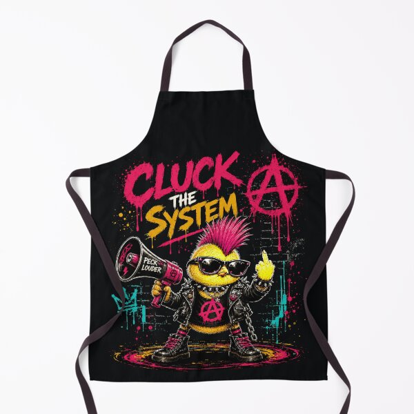 Item preview, Punk Chick™: Cluck the System designed and sold by Sanctum Icons.